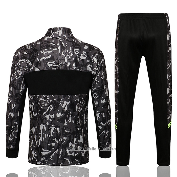 Chandal de Chaqueta del Borussia Dortmund 2021 2022 Negro
